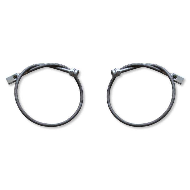 Jeep Wrangler Brake Lines - Front - Rock Krawler - Stainless Steel Long Travel - `97-`06